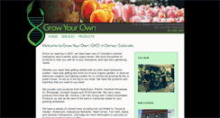 Desktop Screenshot of growyourowndenver.com